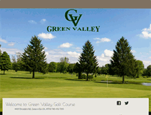 Tablet Screenshot of greenvalleygc.com